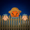 3 Pieces Halloween Fence Peeker Decoration Scary Peeper Halloween Outdoor Decoration Halloween Garden Yard Decor for Home Patio Holiday Party Lawn...