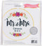 Dimensions 72-75543 Arts and Crafts Mr. and Mrs. Counted Cross Stitch Kit for Beginners, 14 Count White Aida, 6''D...