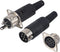 DIN 6 Pin Male Plug Solder Connector + Female Adapter Recessed Socket Panel Mount AV Adapter Audio Socket for Digital Audio Devices Set of 2...