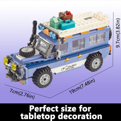 WINNER SPACE City Camper Van Building Set, City Camping Car Building Kits, STEM Building Blocks Toys for Kids, Great Gift Idea, Building Sets for ...