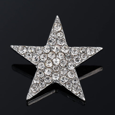 10 Pcs Sliver Rhinestone Buttons Crystal Embellishments for Clothing Jewelry Making DIY Decoration Buttons for Sewing Crafts Wedding Bridal (Silve...