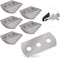 Gomake Replacement Blades for Bodyguard Vinyl Backing Cutter Knife, Stainless Steel, Pack of 50...