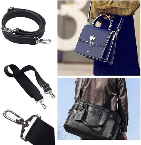 JAKAGO Swivel Lobster Clasps Clips and Slide Buckles and Metal D Ring Semi-Circular D Ring for Handbag Bags Cat Dog Collar Buckles Ring Hand DIY A...