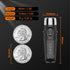 S12Plus Keychain Flashlight?610 High Lumen EDC Pocket Flashlight,USB C Rechargeable Mini LED Flashlight,Small Flashlight for Everyday use, Backpac...