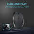ONE-UP 2.4G six buttons wireless mouse, USB Nano receiver. Ergonomic design, DPI: 800-1200-1600. Easy to carry mouse, suitable for Laptop, Compute...