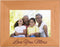 CustomGiftsNow Love You More - Engraved Wood Picture Frame Holds 4x6 Inch Photo...