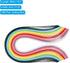 PATIKIL 260pcs Quilling Strips Paper 1/8"(3mm) 39cm Origami Paper Quilling Strip for Art DIY Hand Craft Christmas...