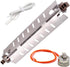 Siwdoy WR51X10055 Defrost Heater, WR55X10025 Temperature Sensor and WR50X10068 Defrost Thermostat Compatible with General Electric Hotpoint Refrigerators Replaces WR51X10030 AP3183311