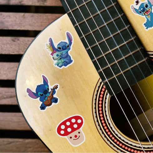 100Pcs Stitch Cartoon Stickers for Kids and Teen, Cool Cartoon Lilo Stitchs Waterproof Vinyl Decal for Girl Adult Water Bottle, Skateboard, Phone,...