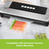 Bonsenkitchen Vacuum Food Sealer Rolls Bags, 2 Packs 8 in x 20 ft, BPA Free, Durable Commercial Customized Size Bags for Storage and Sous Vide Coo...