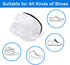 2Pcs Shoe Washing Bag for Washing Machine, LIOUCBD Mesh Laundry Bags for travel, Metal Zipper Wash Bag for Delicates, Shoe Dryer Bag for Sneakers ...