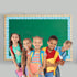 99 ft Blue Sky White Clouds Bulletin Board Borders,Scalloped Bulletin Board Trim for Blackboard Whiteboard Classroom Border Decor (3 Rolls)...