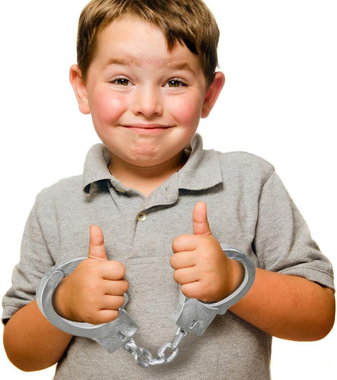 ArtCreativity 2 Pack Stretchy Toy Handcuffs for Kids, 10.5 Inch Elastic Fake Handcuffs,Party Favor, Goody Bag Filler, Gift for Boys & Girls, Hallo...