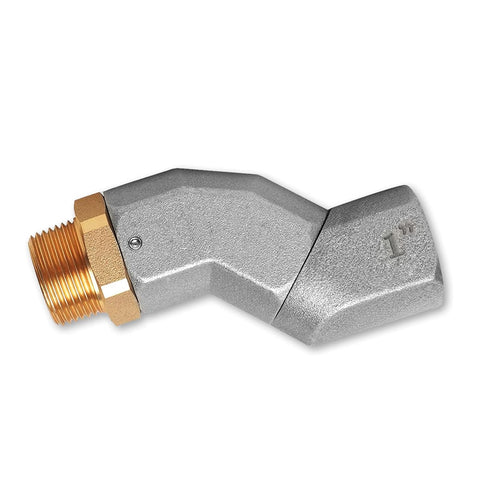 1 Inch NPT Fuel Hose Swivel 360 Rotating Connector for Fuel Nozzle Multi Plane Fuel Plane Swivel...