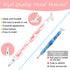 Sonsage Diamond Art Painting Resin Pen DIY 5D Red Diamonds Art Accessories and Tools Metal Tips Ergonomic Multi Refillable Applicator Holder Suppl...
