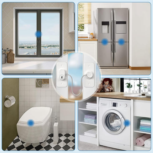 AOSITE Mini Fridge Locks for Kids No Drill Refrigerator Locks for Adults Cupboard Lock Child Safety Locks for Cabinets Drawer Locks Freezer Lock B...