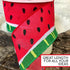 10 Yards 2.5 Inch Watermelon Ribbon Decorative Fruit Printed Satin Ribbon Summer Ribbon Watermelon Wreath for Crafts Wrapping DIY...
