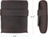 Hide & Drink, Card Organizer Pouch, Holds Up to 12 Cards Plus Folded Bills, Coin Holder, Vintage Case, Stylish Accessories, Full Grain Leather, Ha...