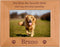 You Were My Favorite Hello and My Hardest Goodbye - Custom Dog - Engraved Genuine Wood Hanging/Tabletop Personalized Memorial Photo Picture Frame ...