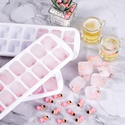 My Water Broke Baby Shower Game with 100 Mini Plastic Babies, 3 Ice Cube Trays, for Party Decorations Baby Shower Games (Pink)...