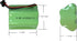 6V 1200mAh Ni-Mh AA Rechargeable Battery Pack with SM 2P Plug...