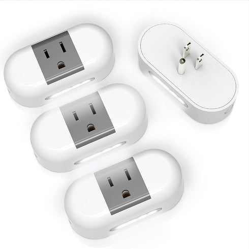 UCOMEN Smart Plug with Night Light, WiFi Plugs Works with Smart Life, Alexa, Google Home & IFTTT, Easy Connection, Smart Outlet with Timer & Group...