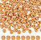 DICOSMETIC 600Pcs Round with Cross Beads Imitation Wood Acrylic Beads 8mm Round Jewelry Beads Small Sandy Brown Religious Spacer Beads for DIY Jew...