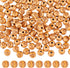 DICOSMETIC 600Pcs Round with Cross Beads Imitation Wood Acrylic Beads 8mm Round Jewelry Beads Small Sandy Brown Religious Spacer Beads for DIY Jew...