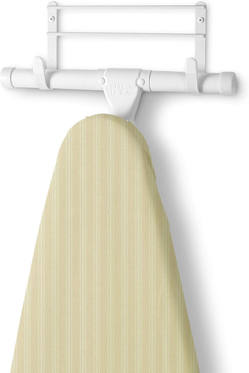 Spectrum Diversified Wall Mount Ironing Board Holder, White...