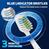 Toothbrush Replacement Heads for Aquasonic Duo Series and Home Dental Center - 8 White...