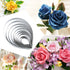 10 pcs Austin Rose Cutter Set Fondant Decor Kit Cake Decorating Gumpaste Flowers...