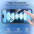 Privacy Full Coverage Screen Protector for iPhone 15 Pro 6.1-Inch, Anti-Spy Tempered Glass Film, Edge to Edge Protection Case-Friendly, 2-Pack...