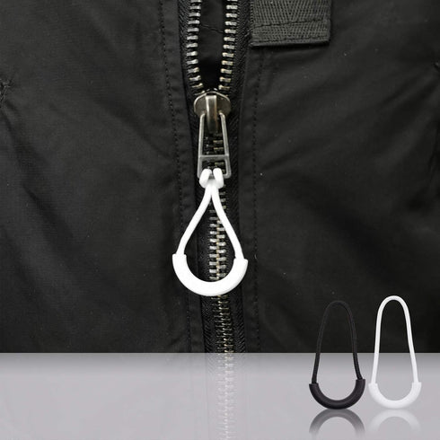 Daily Treasures Button Hook and Zipper Pull, Button Hook Dressing Aid with 8Pcs Zipper Pulls, Button Assist Device with Non-Slip Ribbed Handle for...