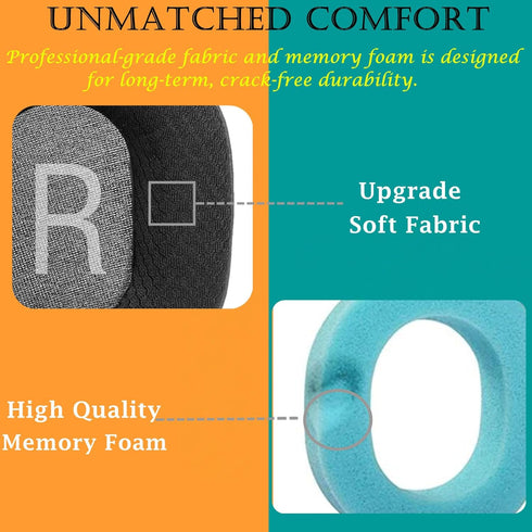 TaiZiChangQin A71 Upgrade Ear Pads Replacement Ear Cushions Compatible with OneOdio A70 A71 Bluetooth Wireless Headphone DIY Fabric Earpads...