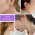 TOAOB About 1400pcs Rubber Earring Backs Replacements Clear Plastic Silicone Secure Ear Nut Stoppers for Fish Hook Earring Posts Studs...