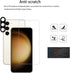 Easy Alignment Frame Designed For Samsung Galaxy S23 5G Tempered Glass Screen Protector 2-Pack Camera Lens Protector Film 2-Pack......