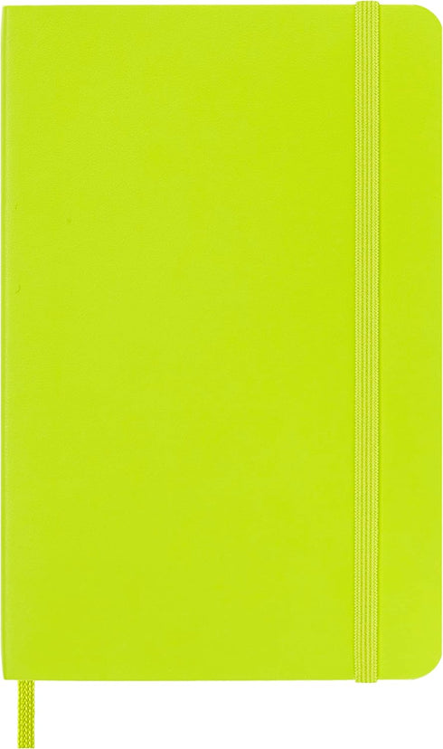 Moleskine Classic Notebook, Soft Cover, Pocket (3.5" x 5.5") Ruled/Lined, Lemon Green, 192 Pages...