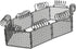 War Scene Accessories Building Block, Grey ABS Plastic Military Toy for Kids, Includes 1 Set, Enhances Creativity and Mental Skills, Age 144+ Mont...