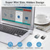Mouse Jiggler Undetectable Metal USB Mouse Mover with Switch Button, Automatic Mini Mouse Shaker with 2 Jiggle Modes, Driver-Free, Plug & Play, Ke...