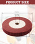 6 Inch Bench Grinder Polishing Wheel, 320 Grit Tight Weave Tough Polishing Burnishing Wheel, Great for Refurbishing Golf Clubs Metal Copper, Perfe...