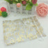 100pcs Sheer Organza Favor Bags For Wedding Baby Shower Rattan Print Gift Bags Samples Display Drawstring Pouches (4x6 inch, white)...