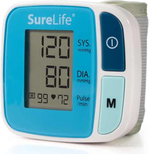 Classic Wrist Blood Pressure Monitor - (1 per Box) Green...