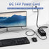 DC 14V Power Cord Compatible with Samsung Monitor 32" 27" 24" 22" 23" 20" 19" 18" 17" 15", S22C300H, S22E310H, S22C300H, S24C230BL, S24D390HL, S27...