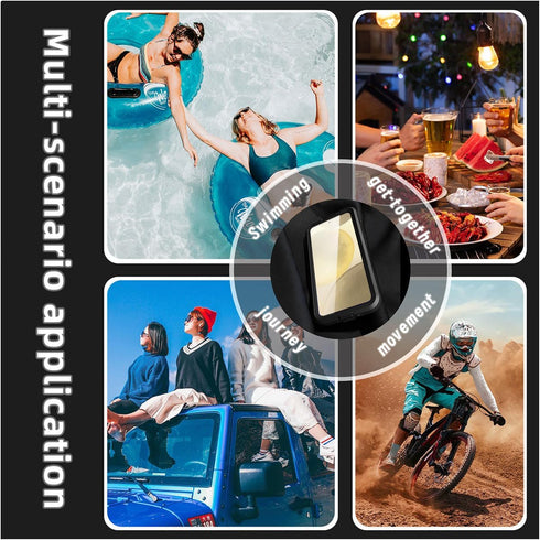 AICase Waterproof Case for Samsung Galaxy S24 Plus(6.6") with MagSafe Snowproof,Dustproof and Shockproof,IP68 Certified Full Body Protection Fully...