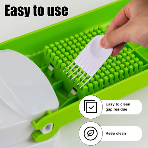 2pcs Vegetable Chopper Cleaning Tool Fork, Salad Onion Chopper Cleaning Tools Vegetable Cutter Cleaning Comb Cleaner Kitchen Tools for Fullstar Mu...