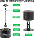 hygger Aquarium Sponge Filter 5-20 Gallon Small Fish Tank Filter for Breeding Fry Shrimp Snails Betta Air-Powered Filter with Reusable Biochemical...