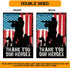 Memorial Day Garden Flag, Double Sided Outdoor 12x18 Inch Yard Decor American Soldier Patriotic 4th of July Decorations for Outside...