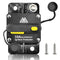 50Amp Circuit Breaker for Trolling Motor Marine Boat ATV Vehicles Stereo Audio Solar Battery System with Manual Reset Inline Fuse with 1/4" M6 Scr...