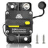 50Amp Circuit Breaker for Trolling Motor Marine Boat ATV Vehicles Stereo Audio Solar Battery System with Manual Reset Inline Fuse with 1/4" M6 Scr...