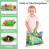 ALASOU 7 PCS Dinosaur Fantastic Creatures Toys with Playmat/Storage Bag|Baby Car Toys for 1 Year Old Boy|1st Birthday Gifts for Toddler Toys Age 1...